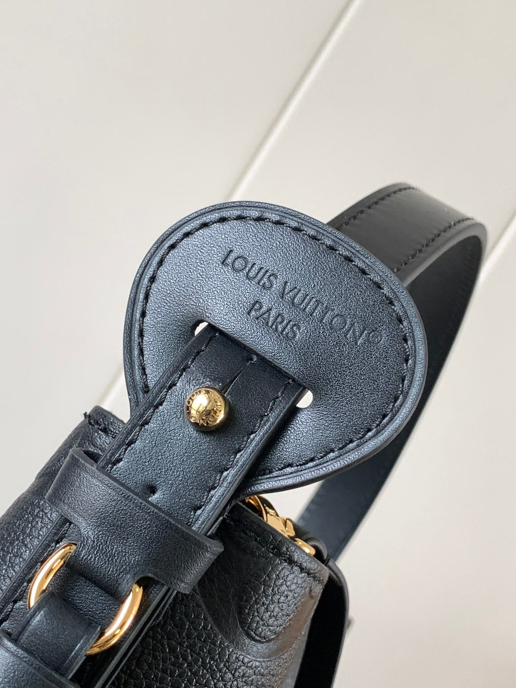 ALL IN BB BAG 18 IN SCHWARZ GEPRÄGTES RINDLEDER