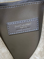 LE 5 À 7 GELEGENDE TASCHE 31 AUS KHAKIBRAUNEM WILDLEDER