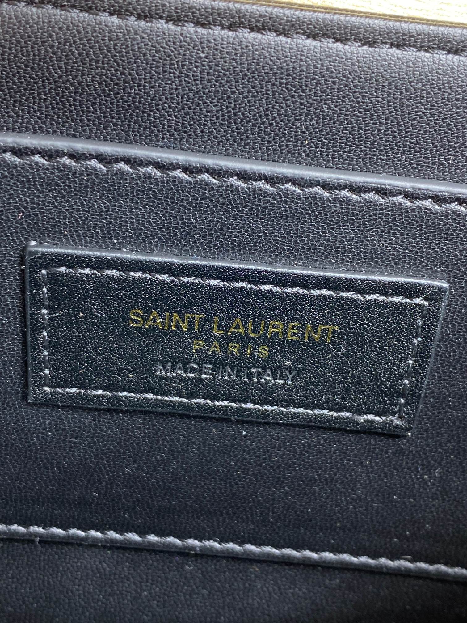 SOLFERINO KLEINE SATCHEL 19 IN KANARIJAL KALBSLEDER GOLDENE BESCHLÄGE