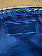 Daunenjacke, klein, 29 Zoll, bronzebraunes Lammleder, goldene Beschläge