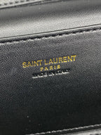 GABY MINI-SCHminktisch 45,7 cm, Elfenbeinweiß, Lammleder, Goldbeschläge