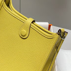 MINI NEO 18 EVELYNE BAG IN BUMBLEBEE YELLOW GRAINED CALFSKIN