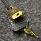 KELLY 28CM IN EBENE EPSOM CALFSKIN GOLD HARDWARE