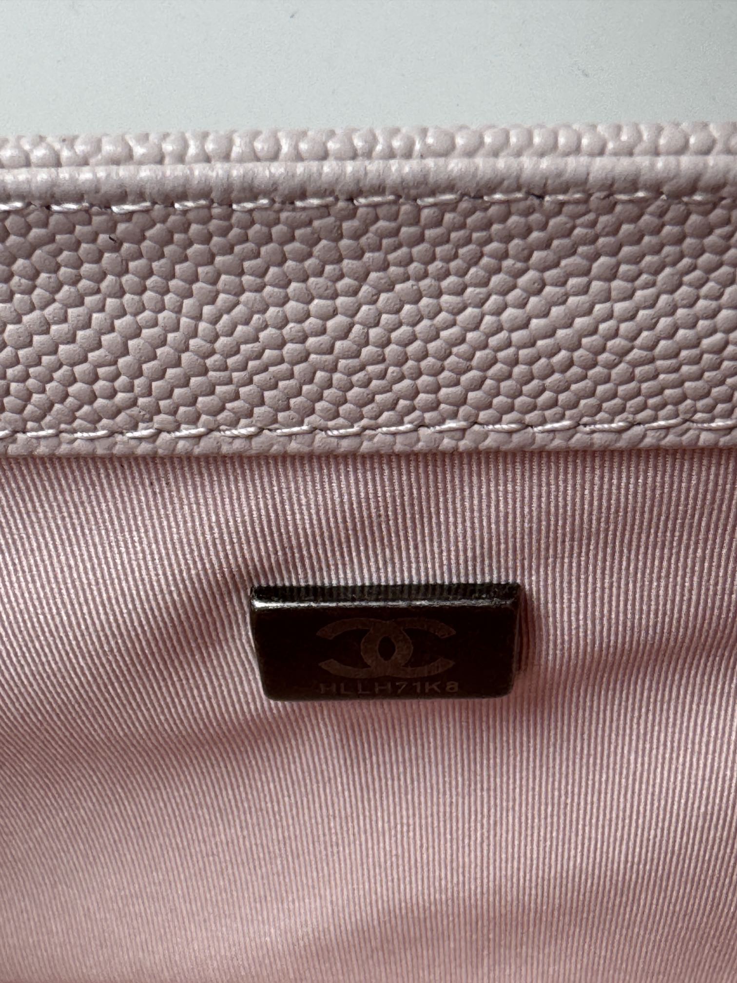 BOY BAG MEDIUM 25 IN PINK NUDE CALFSKIN 