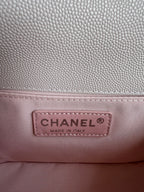 BOY BAG MEDIUM 25 IN PINK NUDE CALFSKIN 