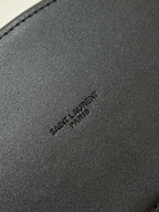 KORBTASCHE MINI 29 AUS SCHWARZEM SOLF-KALBSLEDER