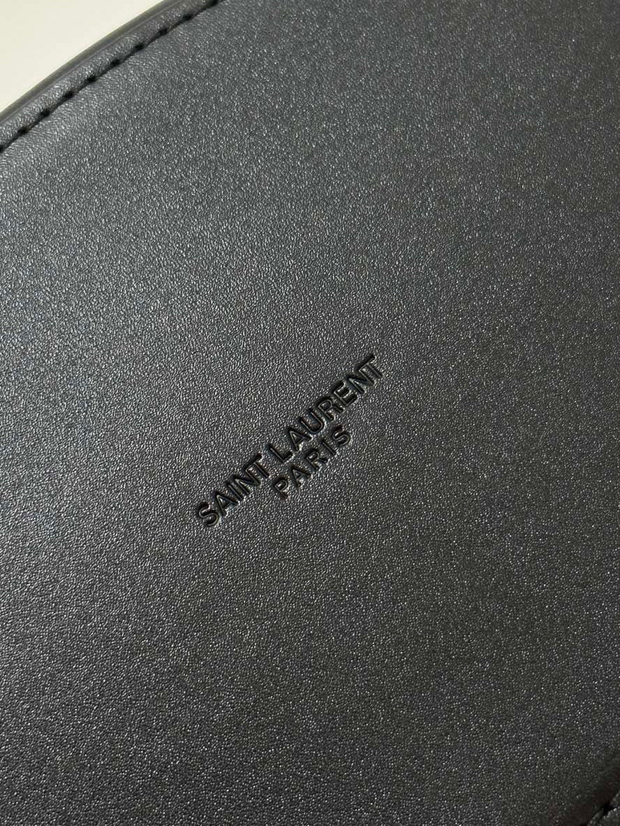 KORBTASCHE MINI 29 AUS SCHWARZEM SOLF-KALBSLEDER