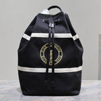 RIVE GAUCHE RUCKSACK 49 IN SCHWARZ-WEISSEM CANVAS