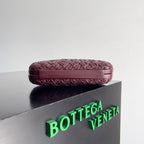 Klassischer Knoten 20 in Pflaumenlila Lammleder