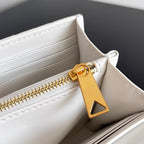 ANDIAMO TASCHE 19 AUS WEISSEM KALBSLEDER