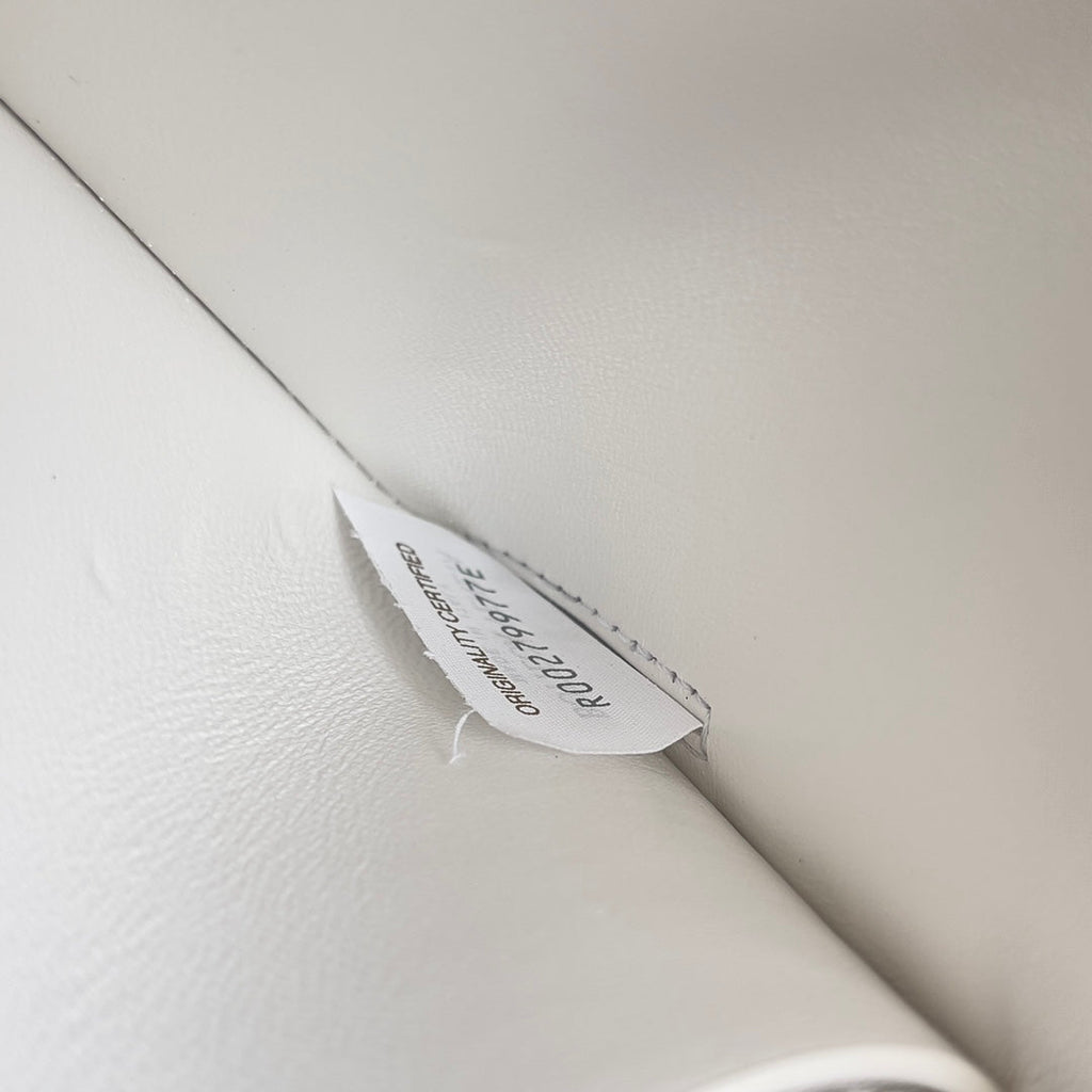 ANDIAMO TASCHE 19 AUS WEISSEM KALBSLEDER