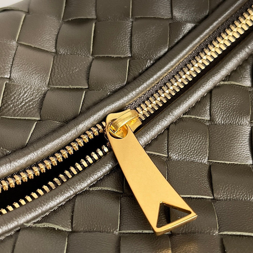 JODIE, KLEINE 36 IN KAKI LAMMFELL