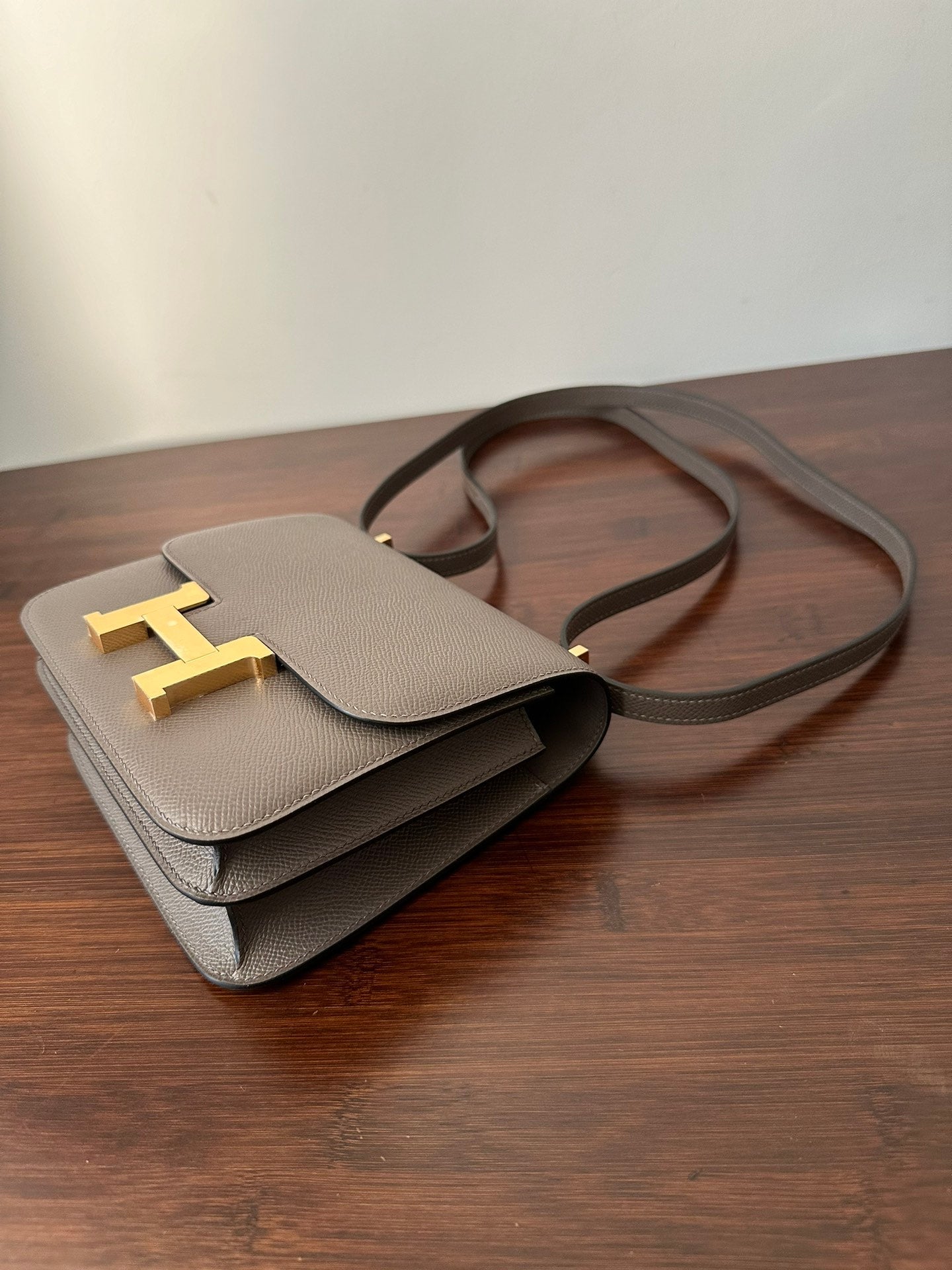 CONSTANCE 18 ETOUPE EPSOM GOLD HARDWARE