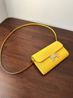 CONSTANCE TO GO 20.5 YELLOW EPSOM SILVER HARDWARE