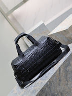 Reisetasche 50 Zoll, schwarz kariert, Nylon