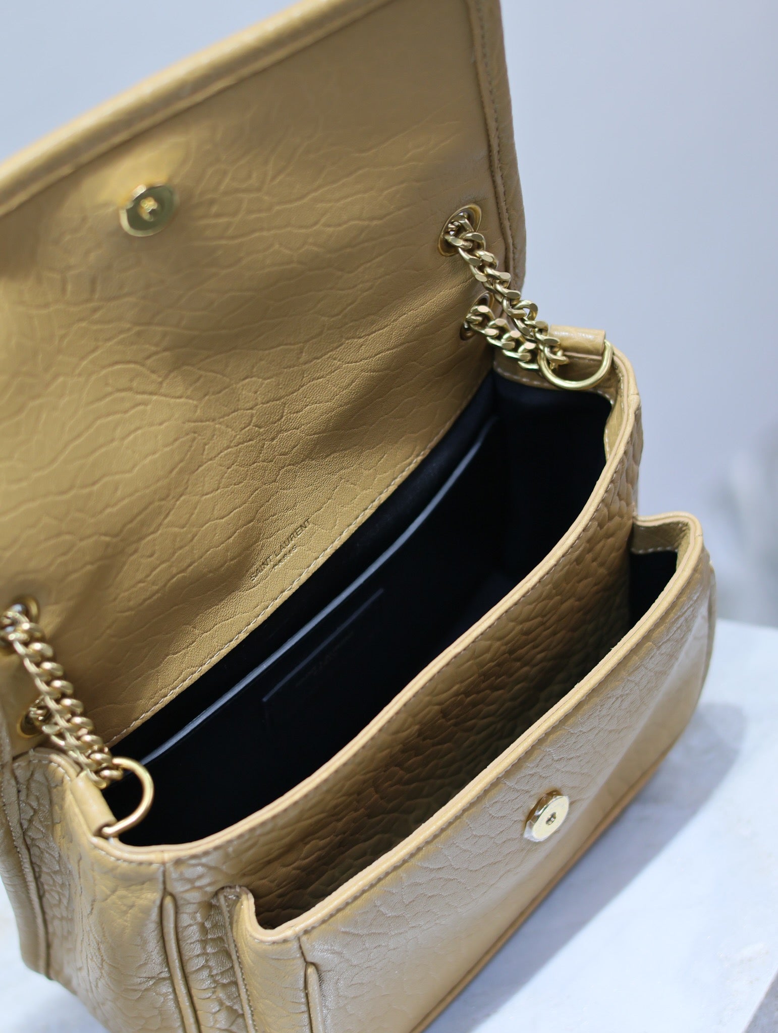 NIKI BABY 22 IN DIJON GELB ELEFANTENMUSTER LAMMFELL