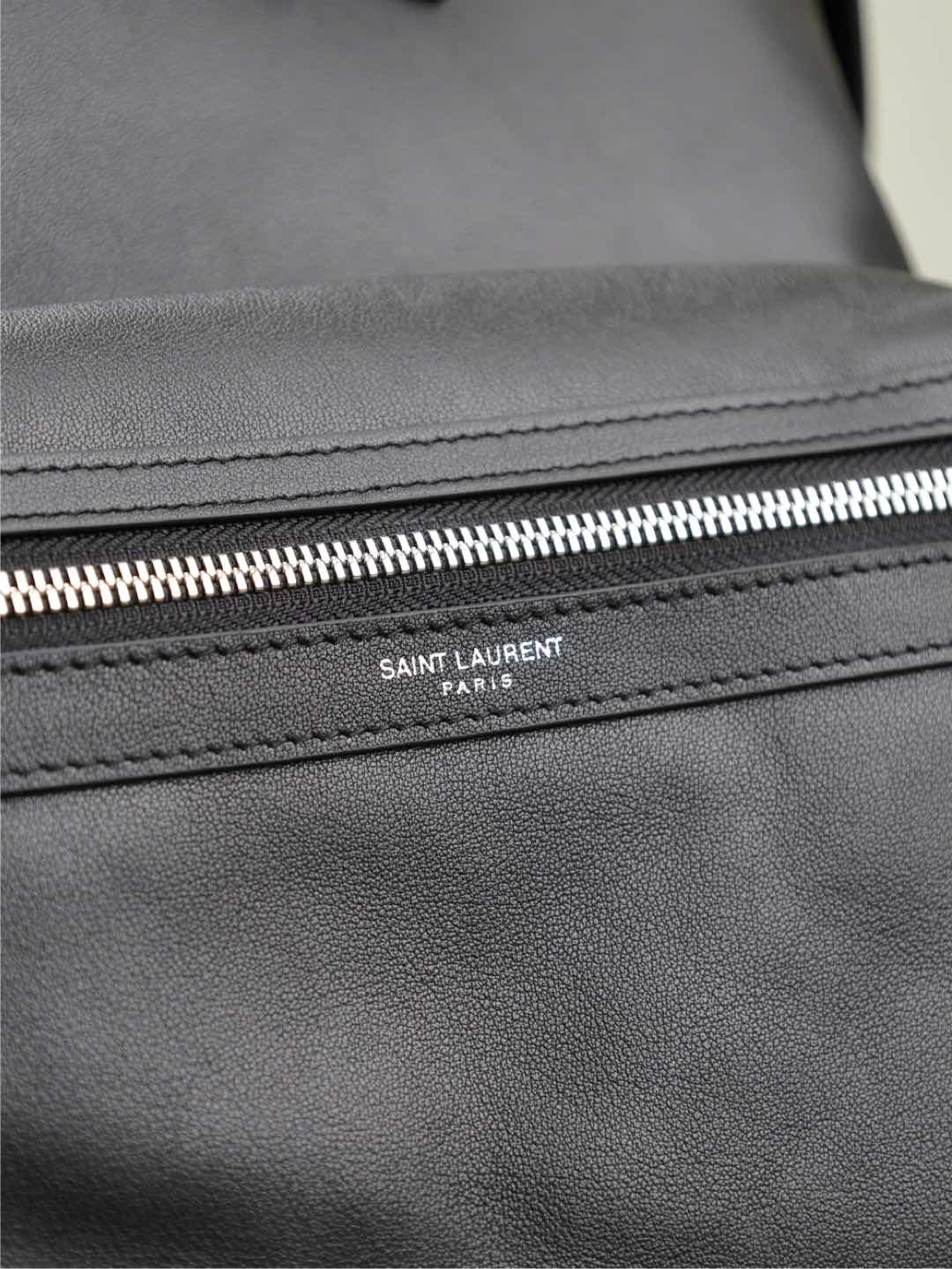 CITY-RUCKSACK 38 IN SCHWARZEM KALBSLEDER