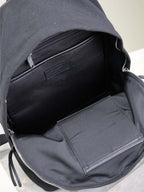 CITY-RUCKSACK 35 AUS SCHWARZEM CANVAS