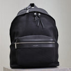 CITY-RUCKSACK 35 AUS SCHWARZEM CANVAS