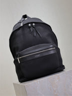 CITY-RUCKSACK 35 AUS SCHWARZEM CANVAS