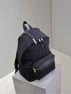 CITY-RUCKSACK 35 AUS SCHWARZEM CANVAS