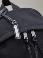 CITY-RUCKSACK 35 AUS SCHWARZEM CANVAS