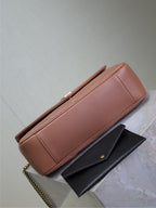 LOULOU MEDIUM 29 IN LACHSROSA SCHAFFEL GOLDENE BESCHLÄGE