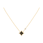 ®Jewelicorn®スターブラックモップネックレス