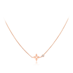 ®Jewelicorn®ブロッサムペンダント ピンクゴールド＆ダイヤモンド