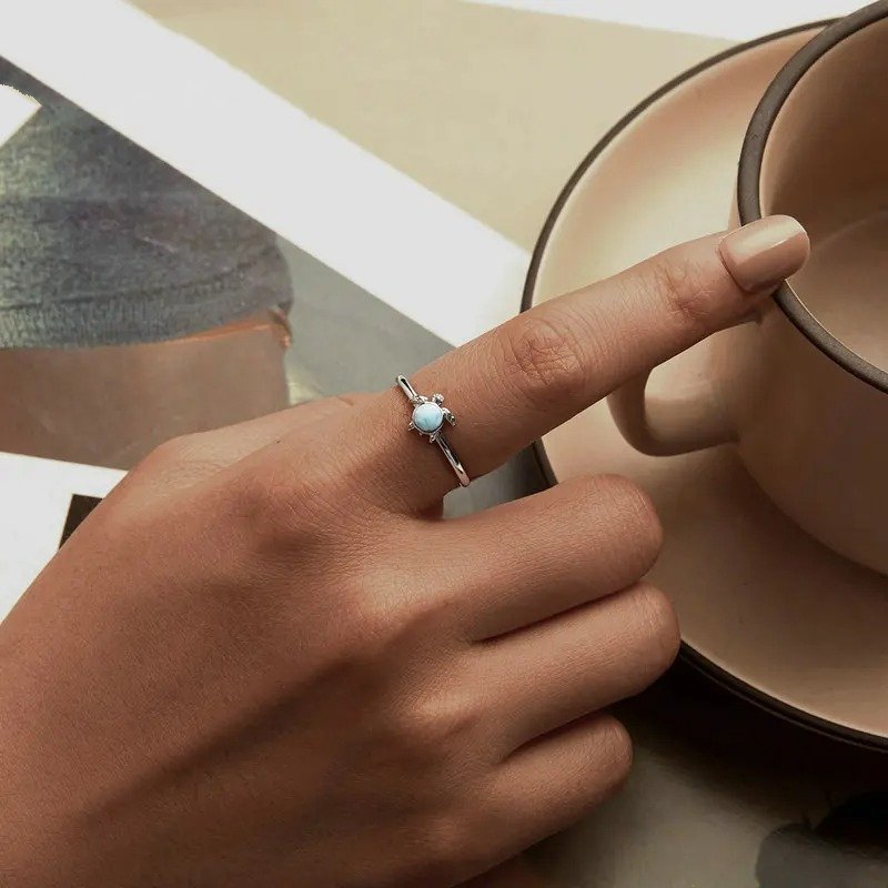 ウミガメ用オープンリング ビーチトータス用調節可能リング