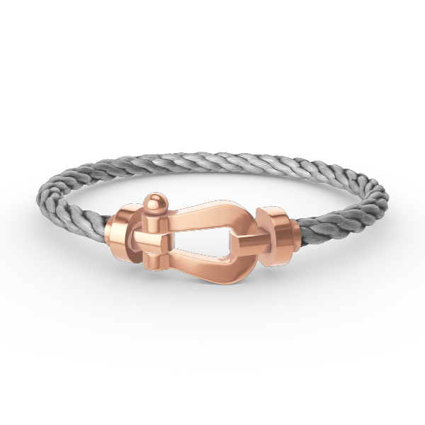 ¡®Jewelicorn¡¯FORCE LARGE HORSESHOE NO DIAMOND BRACELET ROSE GOLD