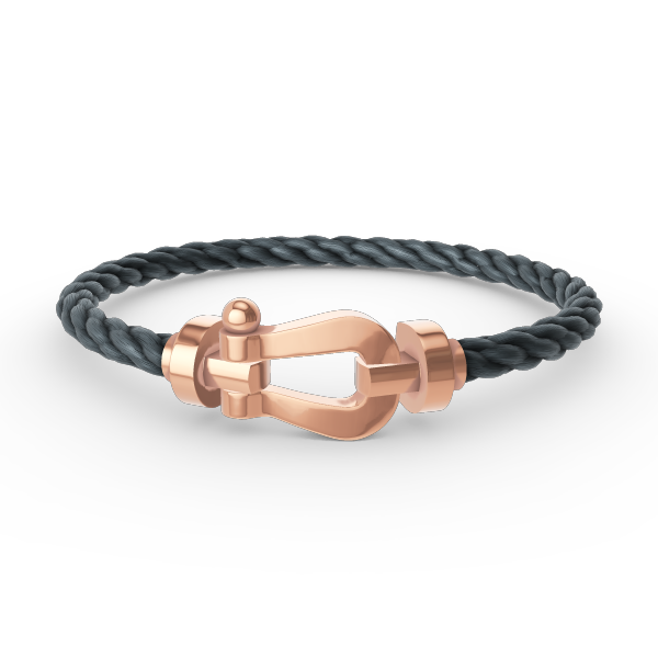 ¡®Jewelicorn¡¯FORCE LARGE HORSESHOE NO DIAMOND BRACELET ROSE GOLD