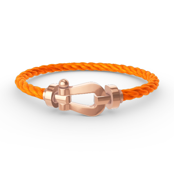 ¡®Jewelicorn¡¯FORCE LARGE HORSESHOE NO DIAMOND BRACELET ROSE GOLD