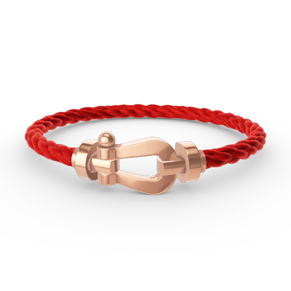 ¡®Jewelicorn¡¯FORCE LARGE HORSESHOE NO DIAMOND BRACELET ROSE GOLD