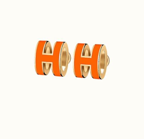 ¡®Jewelicorn¡¯MINI POP H EARRINGS ORANGE