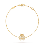 ®ジュエリコーン®フリヴォル ゴールド フラワー ダイヤモンド ブレスレット