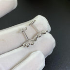 ¡®Jewelicorn¡¯FRIVOLE MINI SILVER FLOWER EARRINGS