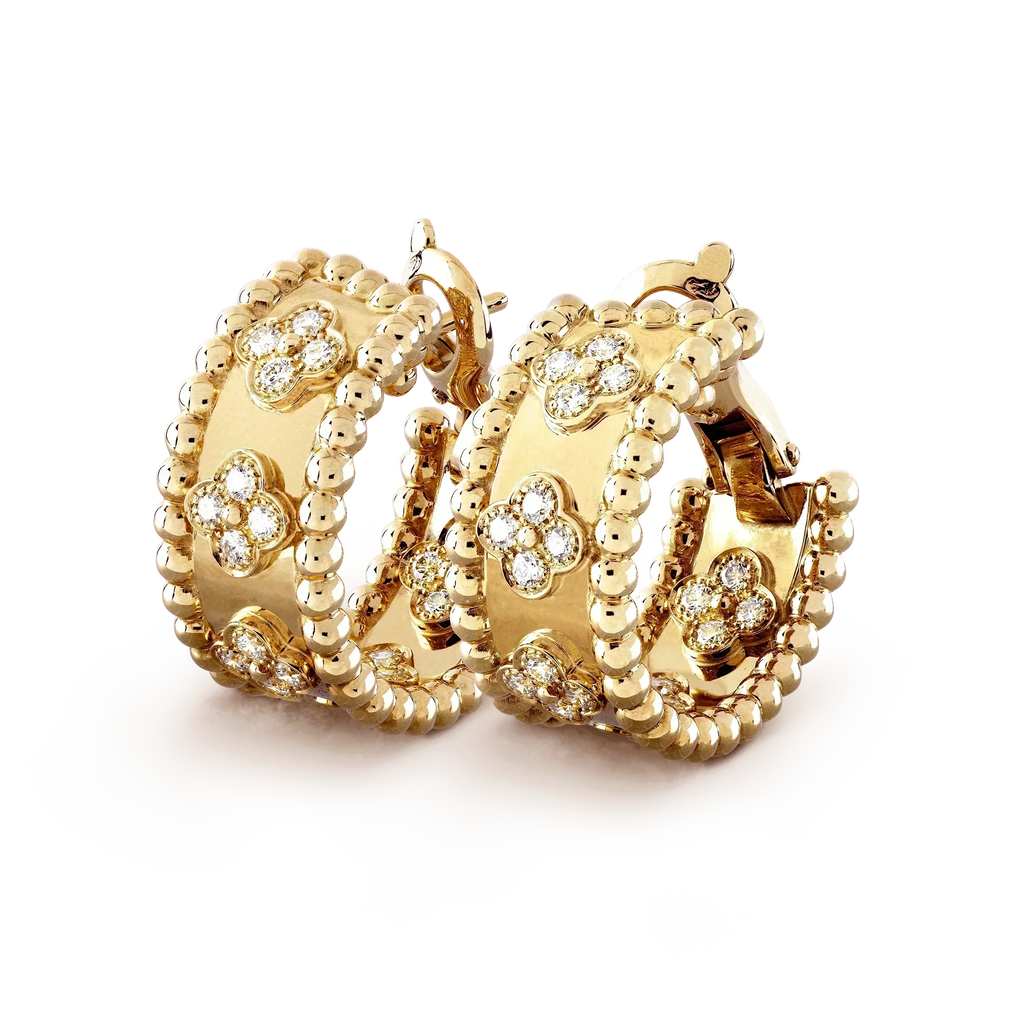 ®ジュエリコーン® パーリー ダイヤモンド イヤリング