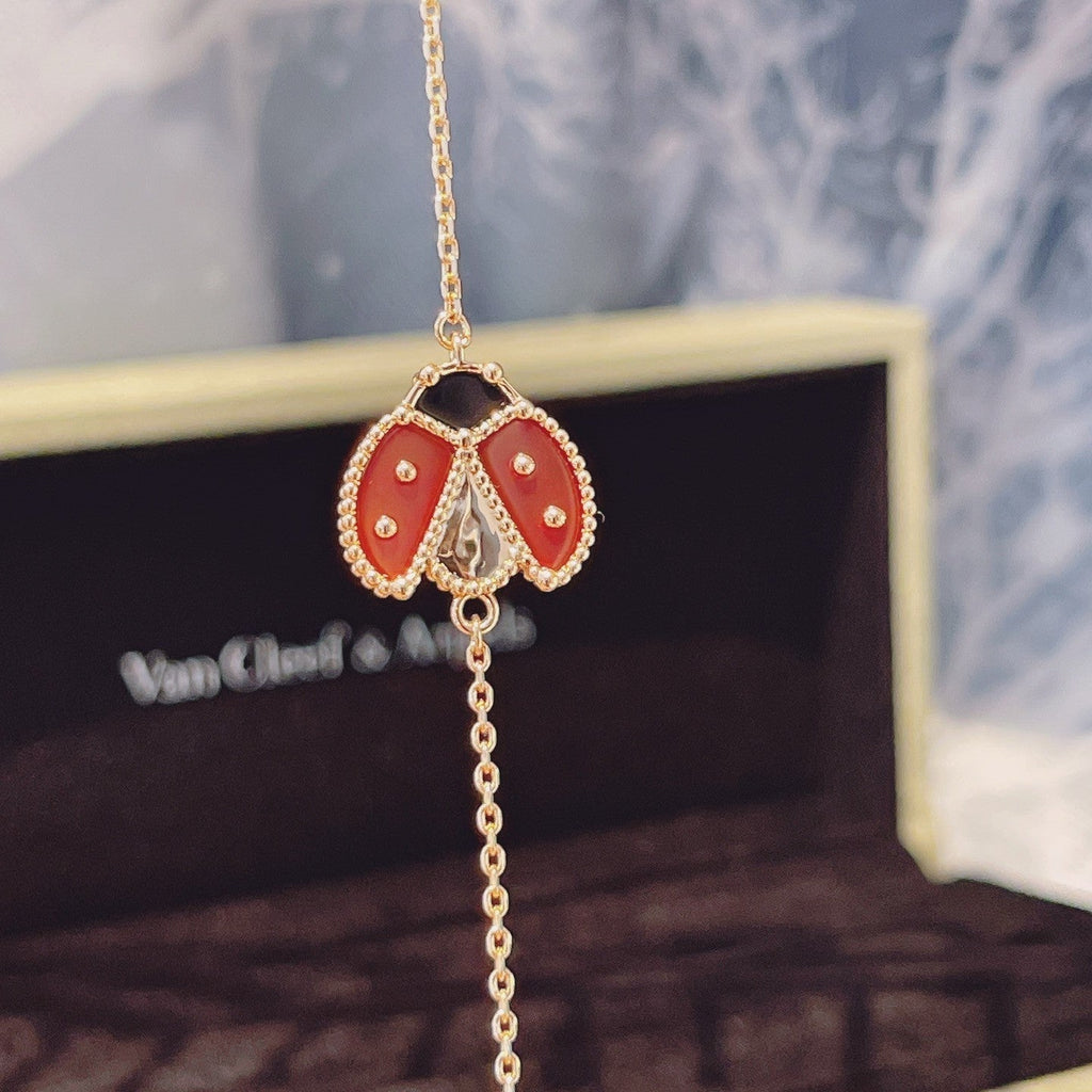 ¡®Jewelicorn¡¯LUCKY SPRING 1 MOTIF PINK GOLD BRACELET