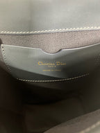 30 MONTAIGNE 13 24x24x9,5CM BLAU SCHRÄGSTICKEREI