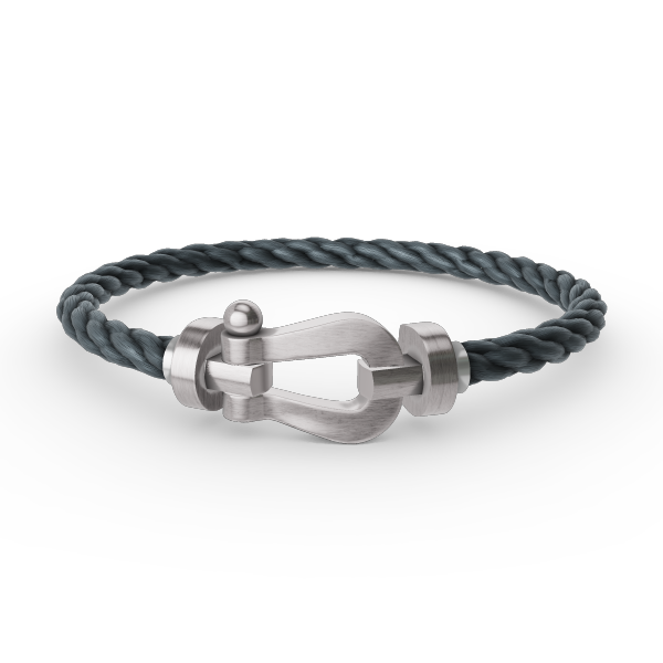 ¡®Jewelicorn¡¯FORCE LARGE HORSESHOE NO DIAMOND BRACELET SILVER