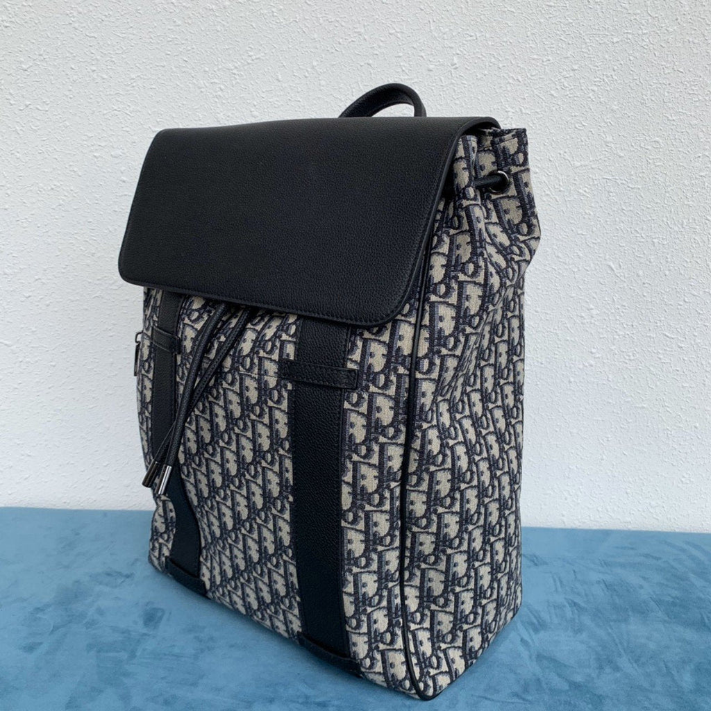 MOTION RUCKSACK BEIGE UND SCHWARZ OBLIQUE 